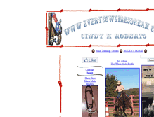 Tablet Screenshot of everycowgirlsdream.com